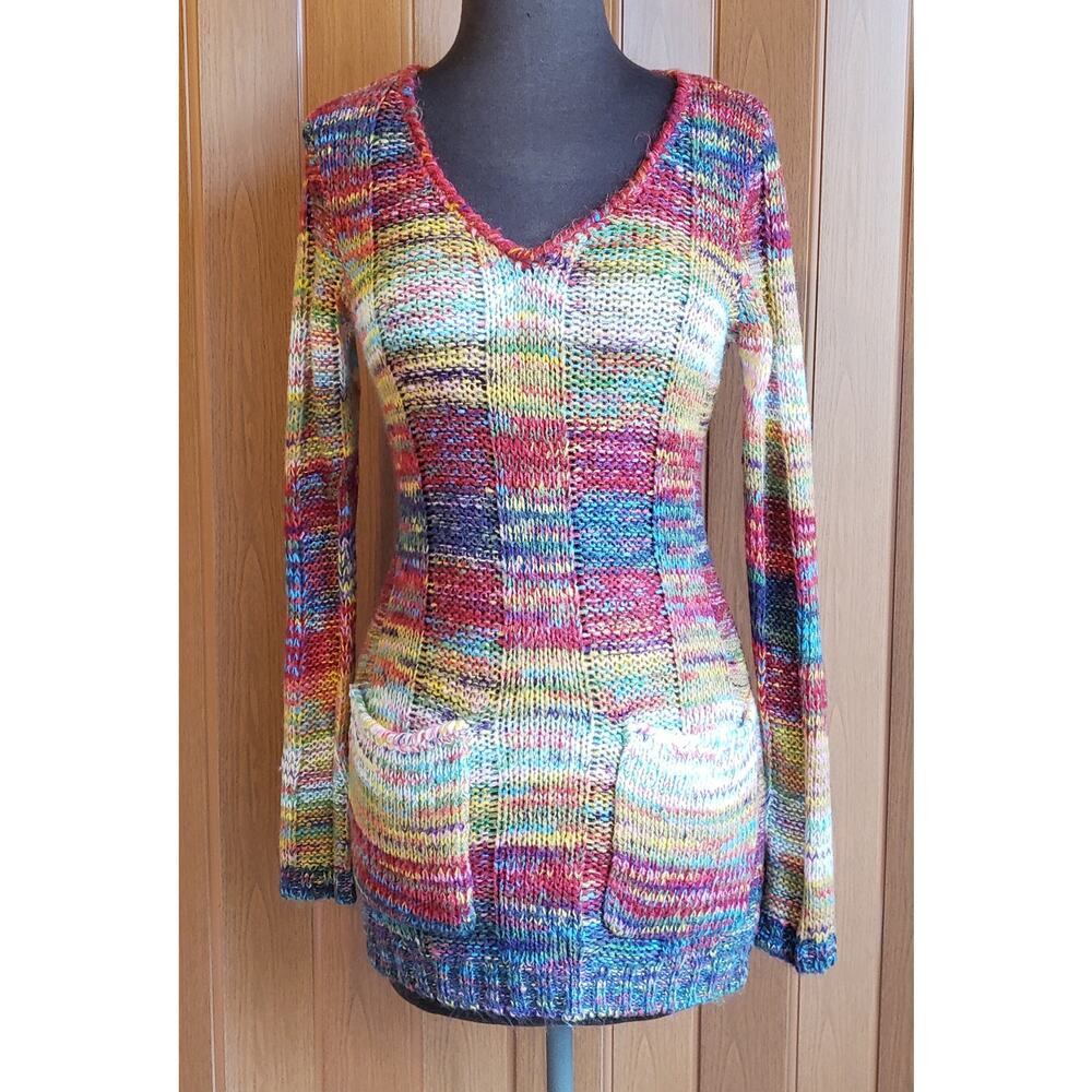 Rue 21 size medium multicolored pullover sweater